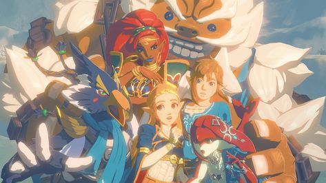 Anime Character wallpaper #botw The Legend of Zelda: Breath of the Wild The Champions' Ballad #Mipha The Legend of Zelda #Link Princess Zelda #Revali #Daruk #Urbosa #1080P #wallpaper #hdwallpaper #desktop Zelda Breath Of The Wild, Legend Of Zelda Breath, Zelda Breath, Breath Of The Wild, The Legend Of Zelda, Legend Of Zelda, Nintendo Wii, Wii, The Wild