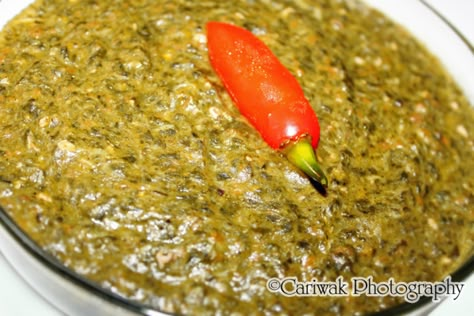 Trinidad Callaloo Recipe, Callaloo Recipe Trinidad, Trinidad Callaloo, Callaloo Recipe, Trinidadian Food, Trinidad Food, West Indian Food, Trinidadian Recipes, Trinidad Recipes