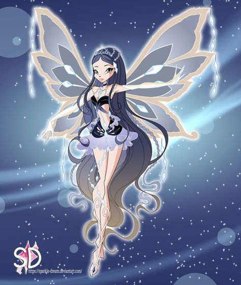 Winx Oc Moon Fairy, Winx Oc All Transformations, Winx Club Transformations Oc, Winx Club Enchantix Oc Outfits, Winx Club Moon Fairy Oc, Winx Moon Fairy, Winx Club Oc All Transformations, Winx Club Ice Fairy, Winx Oc Enchantix Art