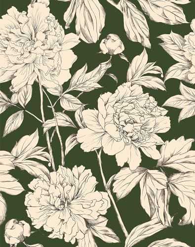 Peel Off Wallpaper, Floral Wallpaper Vintage, Flowers Bedroom, Accent Wall In Kitchen, Vintage Floral Wallpaper, Wallpaper Background Design, French Wallpaper, Modern Floral Design, Flower Bedroom