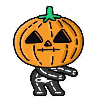 A Dancing Skeleton/Pumpkin Cute Halloween Gif, Cutesy Halloween, Animation Sticker, Gif Halloween, Halloween Gifs, Stream Emotes, Dance Animation, Emoji Characters, Ghost Halloween Costume