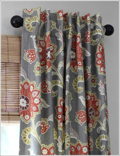 Modern Window Treatments Small Side Curtain Rods, Side Panel Curtain Rods, Short Drapery Rods Ideas, Side Drapes Window Treatments, One Side Curtain Ideas, Drapes On One Side Of Window, Side Curtain Rods Ideas, Wide Window Curtain Ideas, Short Curtain Rods Ideas