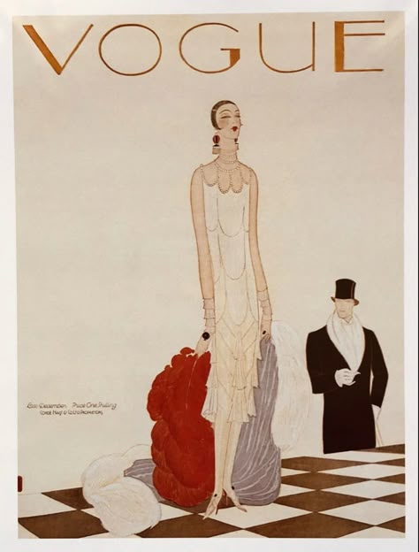 Vogue Covers Art, Vogue Illustrations, Art Deco Graphics, Vintage Vogue Covers, Vogue Vintage, Vogue Magazine Covers, Deco Fashion, Art Deco Movement, Vogue Covers