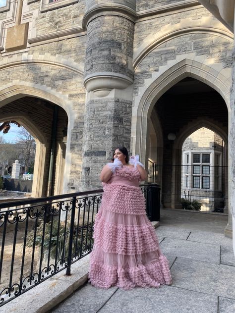 This pink wedding dress was for an Instagram photoshoot at Toronto’s Casa Loma! I love the interior at Casa Loma but the outside is incredible! The Instagram and tiktok fashion content was amazing! Instagram Photoshoot, Fashion Content, Pink Wedding Dress, Tiktok Fashion, Everyday Activities, Pink Wedding, Toronto, Ball Gowns, I Love