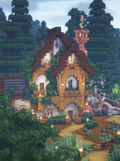 Looking for some inspiration for your Minecraft build? Check out this cozy medieval house design! With its warm and welcoming atmosphere, this build is perfect for those looking to create a cozy, inviting home in their Minecraft world. Whether you're a seasoned Minecraft player or just starting out, this design is sure to impress. Pin it now to save it for later and start building your own cozy medieval home today! #MinecraftMedievalHouse #Minecraft #MinecraftCozyHouse #MinecraftTutorial Medieval House Design, Enchanting Minecraft, Minecraft World Ideas, Amazing Minecraft Houses, Minecraft Medieval Village, Medieval Home, Minecraft Medieval House, Cherry Blossom House, Minecraft Pfp