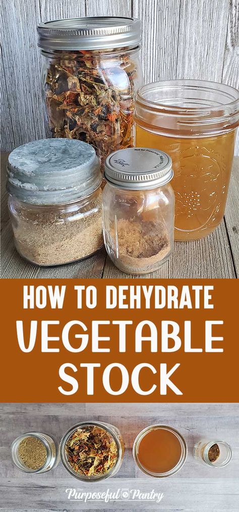 Vegetable Broth Powder, Purposeful Pantry, Dehydrating Fruit, Preserved Food, Dehydrating Food Storage, Food Dehydration, Kitchen Gardening, Survival Foods, Dehydrated Vegetables