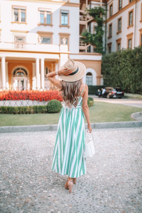 Villa D’Este, Lake Como – Southern Curls & Pearls Lake Como Outfit, Solitary Woman, Italy Clothes, Lake Como Travel, What To Wear In Italy, European Travel Outfit, Caitlin Covington, Travel Aesthetics, Southern Curls And Pearls