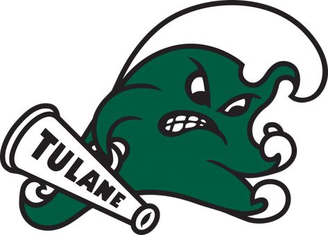 Tulane Green Wave, Flying Home, Tulane University, Graduation 2024, Waves Logo, Green Wave, School Logo, Shop Ideas, Grad Party