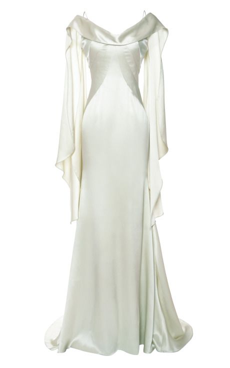 Satin Gown, Zac Posen, Double Face, Moda Operandi, White Dress, Satin, Dresses, White