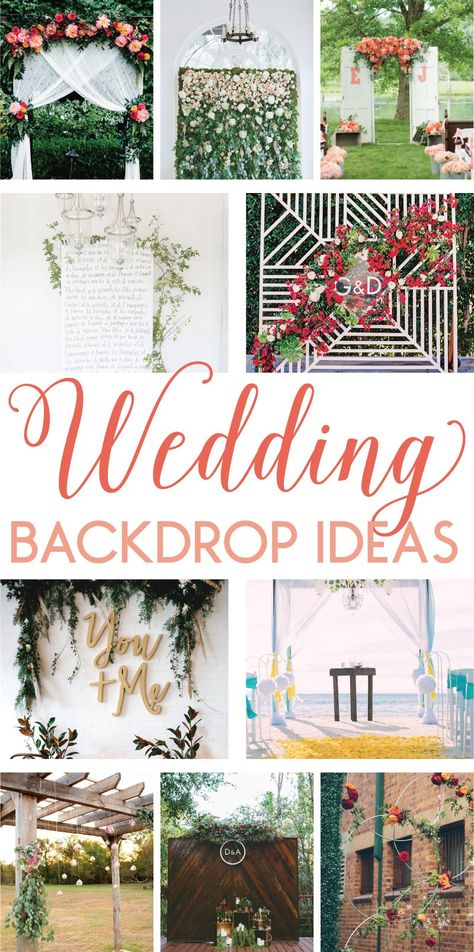 10 Stunning Wedding Backdrop Ideas on Love the Day Wedding Backdrop Ideas, Diy Wedding Favors Cheap, Wedding Day Checklist, Rustic Wedding Backdrops, Diy Photo Backdrop, Reception Backdrop, Wedding Reception Backdrop, Photo Backdrop Wedding, White Bridal Shower