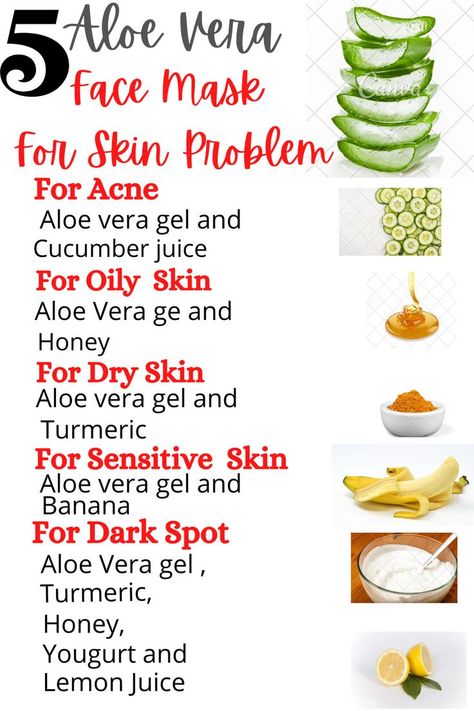 Aloe vera skin care Aloe Vera Recipes, Aloe Plants, Aloe Vera Face, Aloe Vera For Skin, Aloe Vera Face Mask, Cucumber Juice, Household Plants, Aloe Vera Plant, Body Skin Care Routine