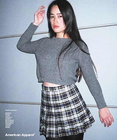 American Apparel Ad, American Apparel Tennis Skirt, Winter Apparel, Tennis Skirts, Tennis Skirt, Couture Collection, Fashion Pictures, Edgy Fashion, Preppy Style