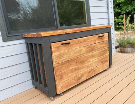 Pallet Grill Station, Grill Station, House Yard, Living In Alaska, Build Something, Outdoor Kitchen Design, Diy Pallet, Pallet Diy, Garden And Yard