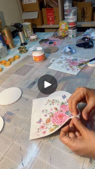 1.1K views · 3.6K reactions | As promised… a video of how I completed the first step of decoupage successfully 😍… already loving the effect 💕… now waiting for it to dry so that I can protect it by pouring resin over it 💕
MISSION SUCCESSFUL🤭🤭🤭

#decoupage #artistsoninstagram #artistic #artforsale #smallbusiness | Anupama | Mitraz · Akhiyaan Gulaab (From "Teri Baaton Mein Aisa Uljha Jiya") Resin Over Decoupage, Pouring Resin, Resin Pour, Eco Resin, 1k Views, Decoupage Paper, Over It, First Step, A Video