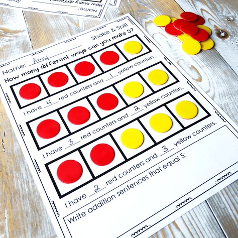 How to Teach Decomposing Numbers Conceptually - Tanya Yero Teaching Decomposing Numbers Kindergarten, Composing And Decomposing Numbers, Math Rti, Math First Grade, Eyfs Maths, Playing With Numbers, Decomposing Numbers, Math Centers Kindergarten, Math Talk