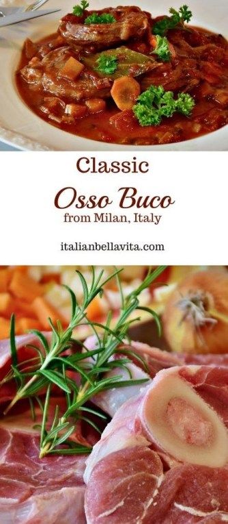 Oso Bucco Recipe, Veal Osso Bucco, Osso Bucco Recipe, Osso Buco Recipe, Veal Recipes, Osso Bucco, Osso Buco, Italian Comfort Food, Italian Dinner