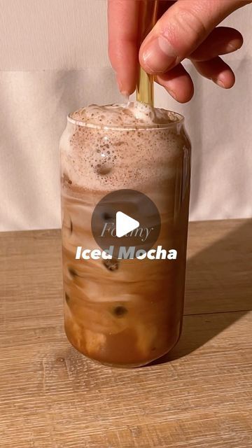 Bruno’s Homecafé on Instagram: "Intensive Iced Mocha Latte 🤎✨ Recipe👇🏽 . Short-form repost of this weeks mocha recipe. ✨🤎 . Recipe: - add 3 tsp of cocoa powder (I used dark (concentrated) cocoa powder to get an intensive chocolaty note) - pour over a double shot of espresso - add ice - add your sweet cold foam * 1 tsp of sugar * 120 ml of milk of choice - optionally add some cocoa powder on top . That’s it. Enjoy! ✨☕️" Iced Mocha Latte Recipe, Sweet Cold Foam, Mocha Latte Recipe, Mocha Recipe, Shot Of Espresso, Iced Mocha, Cold Foam, Mocha Latte, Double Shot