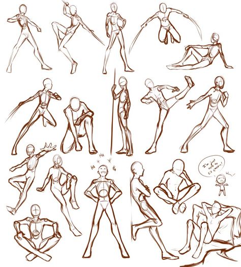 Male Poses by Lunallidoodles Drawing Poses Male, Male Hairstyles, Action Pose Reference, Drawing Body Poses, Sketch Poses, Action Pose, Different Poses, Body Reference Drawing, Body Pose Drawing