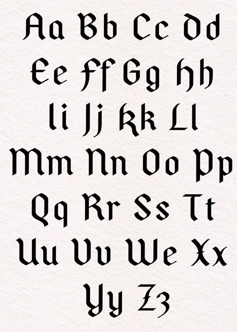 Easy Old English Font, Old Writing Alphabet, Old Time Fonts Alphabet, Old Timey Fonts Alphabet, History Fonts Alphabet, Old Fonts Vintage Alphabet, Simple Old English Font, Oldies Writing, Old Alphabet Letters