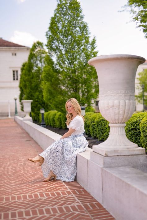 Sarah Flint Perfect Block Sandal styled with Agua De Bendita skirt Sarah Flint, Summer Dressing, Block Sandals, Lima, White Dress, Sandals, My Style, Color