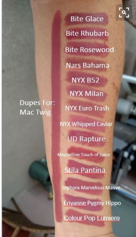 Dupes for MAC TWIG Maybelline Touch Of Spice, Mac Twig, Touch Of Spice, Mac Lipsticks, High End Brands, Makeup Guide, Trendy Makeup, Makeup Swatches, Mac Makeup