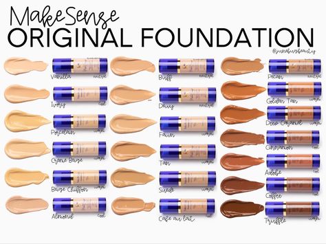 Senegence Foundation, Makesense Foundation, Senegence Distributor, Golden Tan, Long Lasting Makeup, Cool Cafe, Truffles, Anti Aging, Foundation