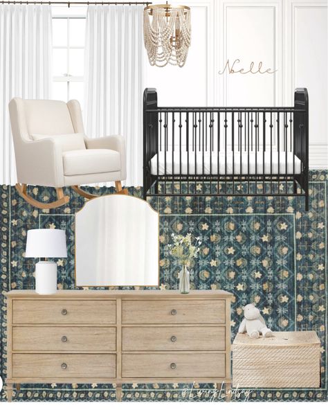 Monarch Hill Ivy Crib, Gold Crib Nursery Gender Neutral, Crib In Corner Of Nursery, Bridgerton Nursery, Iron Crib Nursery, Gold Crib Nursery, Gold Crib, Iron Crib, Small Crib