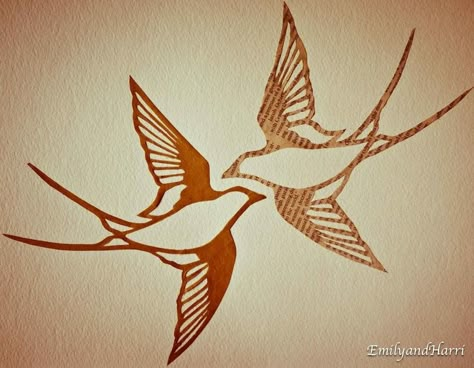 Song Bird Tattoo, Songbird Tattoo, Tattoo Bird, Swallow Tattoo, Bird Feather, Bird Tattoo, Elephant Tattoos, Bird Silhouette, Feather Tattoos