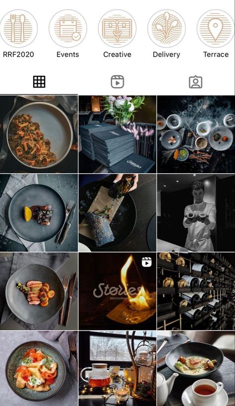 Steakhouse Instagram Feed, Instagram Restaurant Ideas, Italian Restaurant Instagram Feed, Restaurant Instagram Feed, Food Instagram Feed, Pasta Restaurants, Food Videography, Restaurant Social Media, Dinner Restaurants