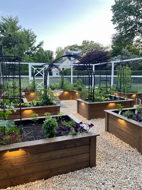 Backyard Greenhouse, Backyard Vegetable Gardens, Veg Garden, Home Vegetable Garden, Garden Yard Ideas, Vegetable Garden Design, Backyard Garden Design, Garden Layout, Veggie Garden