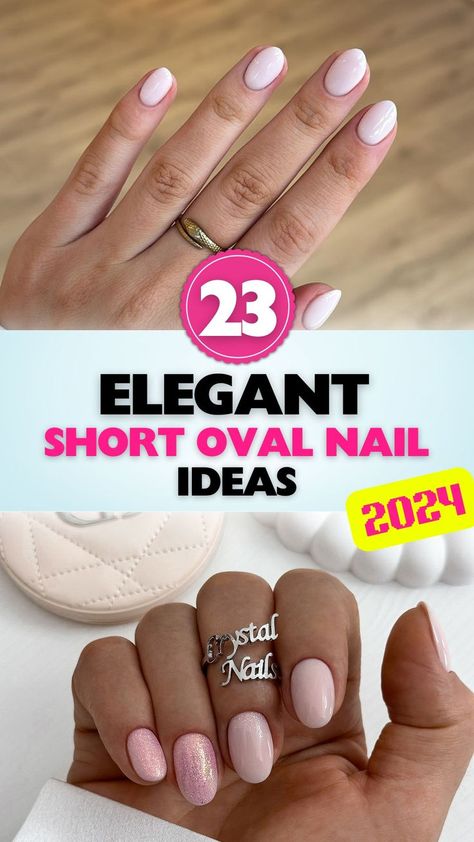 Sweet short oval nail designs for 2024 that will add charm and sophistication to your nails. Explore trendy and chic styles. Oval Nail Shape Short, Dip Nail Ideas For Short Nails, Short Nail Designs Oval Shape, Dip Powder Nails Natural Short Round, Dip Powder Manicure Short, 2024 Dip Nails, Nail Shapes For Short Fingers, Almond Shaped Short Nails, Oval Short Nails Ideas