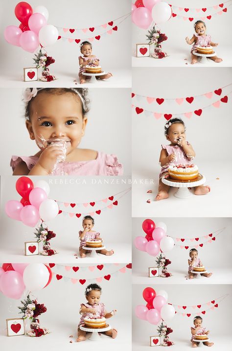 "Most Loved" Family Photographer in Ashburn & Leesburg Valentine Smash Cake Photo Shoot, 1st Bday Valentine Theme, Smash Cake Valentines Day, 1st Birthday Photoshoot Valentines Day, Half Birthday Valentines Day, Sweet One Valentine Birthday, Valentines 1st Birthday Photoshoot, Valentine’s Day First Birthday Photoshoot, Valentine’s Day Cake Smash