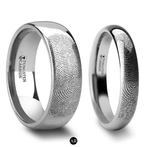 The Liam Tungsten Wedding Band Set with Fingerprint is one of our special wedding band Sets for your special day and more 🤍 • • • • • • • • • • • • • • • • • • • • • #jewellery #jewelry #fashion #handmade #accessories #silver #jewellerydesign #weddinginspiration #jewels #ring #style #jewelrydesigner #handmadejewelry #jewelryaddict #rings #wedding #jewelrydesign #jewellerylover #onlineshopping #bridaljewellery #fashionaddict #beautiful #weddingband #tungstenrings #theartisanrings #fashionstyle Couples Wedding Rings Set, Matching Wedding Band Sets, Matching Wedding Rings, Tungsten Wedding Band, Tungsten Wedding Rings, Couple Wedding Rings, Topaz Engagement Ring, Tungsten Wedding Bands, Matching Wedding Bands