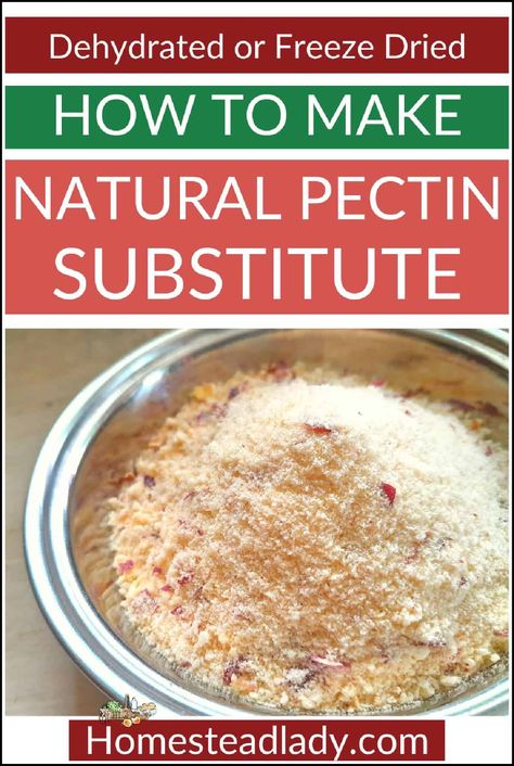 Natural Pectin For Jam, No Pectin Jam Recipes, How To Make Preserves, How To Make Pectin, Homesteading Recipes For Beginners, Liquid Pectin Recipes, Pectin Substitute, Diy Pectin, Homemade Pectin