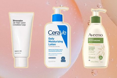 The 25 Best Body Lotions for Dry Skin of 2023 Body Lotion For Sensitive Skin, Best Body Moisturizer For Dry Skin, Best Body Lotion For Dry Skin, Best Lotion For Dry Skin, Lotions For Dry Skin, Best Body Moisturizer, Best Body Lotion, Aveeno Daily Moisturizing Lotion, Aveeno Skin Relief