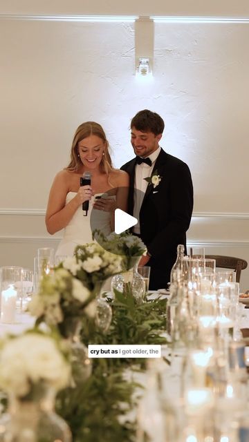 Wedding Video, Photo, Super 8 Film | Madisen on Instagram: "not a dry eye in the room of her perfect heaven made fantasy ☁️🫶🏼

this is what a wedding day is truly about— how a wedding encapsulates so much more than “one day”

#emotional #weddingspeech #weddingtiktok #weddingvideo" Super 8 Film, Wedding Speech, Dry Eyes, Wedding Video, Future Wedding, Dream Wedding, Wedding Day, Film, Instagram