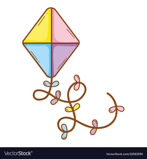 Kite Drawing Illustrations, Kite Illustration, Kite Drawing, Design Ideas Drawing, Pink Drawing, Kite Designs, Kite Festival, Cute Sketches, Cute Drawing