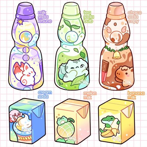 you reached pomie drink mart checkpoint 🧋🥤drink up! do you have a favorite? mine is cream soda 𝕪𝕠𝕦𝕣 𝕤𝕒𝕧𝕖𝕤 𝕒𝕟𝕕 𝕤𝕙𝕒𝕣𝕖𝕤 𝕒𝕣𝕖 𝕕𝕖𝕖𝕡𝕝𝕪 𝕒𝕡𝕡𝕣𝕖𝕔𝕚𝕒𝕥𝕖𝕕 💙 #froggyfall2024 theme: "chocolate" this is a commission for Johanna, thank you for letting me have creative reign on the ramune design. my commissions are open through email recently ive gone on an emergency medical trip for my mom as I shared in my story, thank you for your kind wishes and responses. I shared them to her ❤ and they truly matter i... Soda As People Drawings, Cream Soda Art Style, Soda Can Art Drawing, Kawaii Soda Can Drawing, Soda Pop Art Style, Cream Soda, Crossed Fingers, Emergency Medical, Art Journal Inspiration