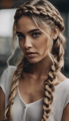 Super Long Hairstyles, Hairstyles For Long Hair Braids, Cute Back To School Hairstyles, Long Hair Braids, Vintage Hairstyles For Long Hair, Lazy Hair, Hairstyle Pictures, Bob Hair Color, Easy Hairdos