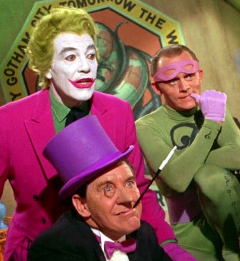 joker, penguin, riddler Batman Tv Show, 60s Tv, Batman 1966, Batman Tv Series, Childhood Memories 70s, Classic Television, Batman And Robin, Old Tv Shows, Batman Robin