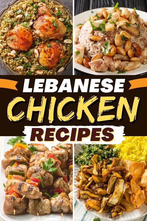 Lebanonese Food, Lebanese Recipes Chicken, Lebanese Chicken And Rice, Authentic Lebanese Recipes, Lebanese Chicken Recipes, Lebanese Recipes Authentic, Lebanese Dishes, Healthy Grilled Chicken Recipes, Shawarma Chicken