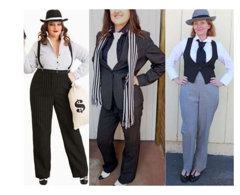 Gatsby Lesbian Outfit, Great Gatsby Outfits For Women Pants, Great Gatsby Costume Women, Plus Size Gatsby Outfit, Great Gatsby Party Outfit Plus Size, Great Gatsby Inspired Outfit, 1920s Plus Size Fashion, Speak Easy Outfit Ideas Women, Plus Size 1920's Outfit