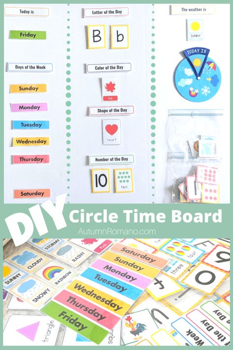 Toddler Circle Time Board, Preschool Circle Time Board, Toddler Circle Time, Circle Time Board, Educational Activities For Toddlers, Preschool Lesson Plan Template, Letter Of The Day, Classroom Organization Elementary, Preschool Circle Time