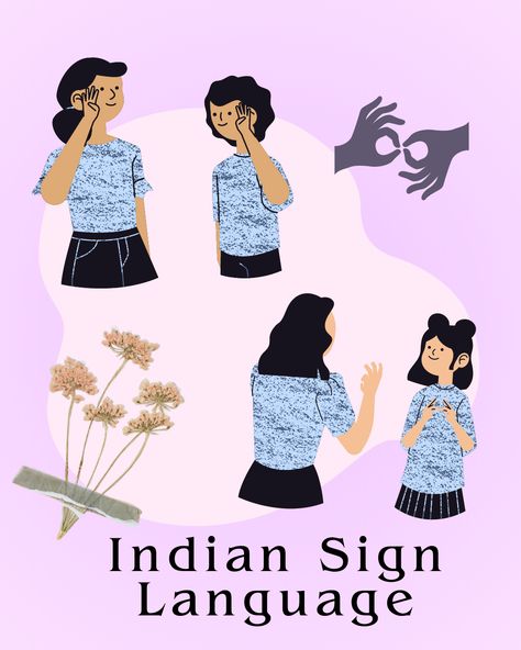 Indian Sign Language ISL illustration art vector art editing poster art Sign Language Poster, Editing Poster, Illustration Art Vector, Indian Sign Language, New Class, Sign Language, Poster Making, Vector Art, Poster Art