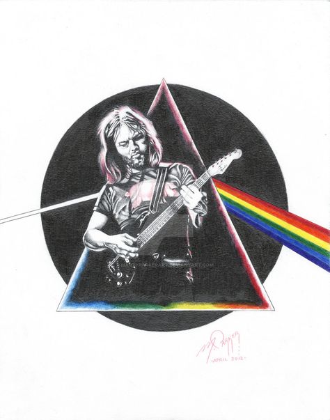 Dave Gilmour, David Gilmour Pink Floyd, Pink Floyd Poster, Bristol Board, David Gilmour, Dark Side Of The Moon, April 2012, The Dark Side, Man Alive