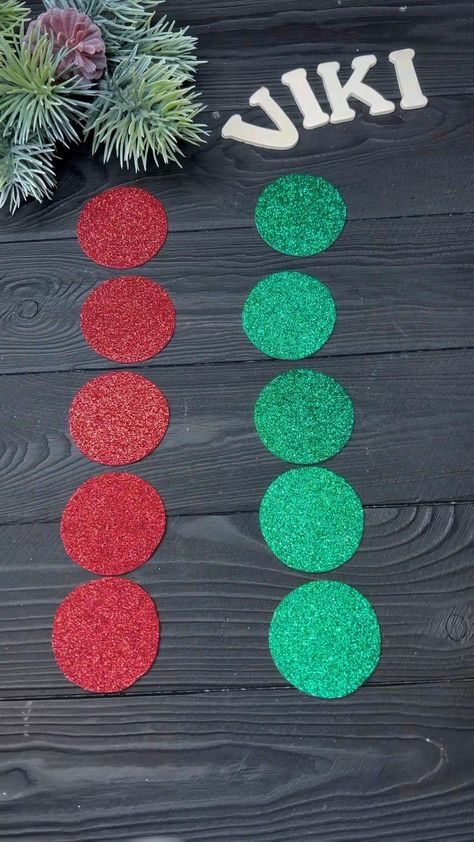 Craft Ideas Christmas, Foam Christmas Ornaments, Christmas Diy Kids, Christmas Art For Kids, Fancy Christmas Ornaments, Foam Sheet Crafts, Christmas Decorations Diy Crafts, Easy Christmas Ornaments, Diy Christmas Ornaments Easy