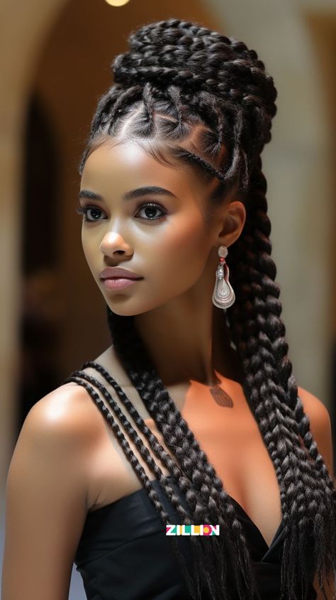 Goddess Braids Hairstyles, Beautiful Braids, Coily Hair, Cornrow Hairstyles, Artistic Hair, Goddess Braids, African Hairstyles, Afro Hairstyles, Protective Hairstyles