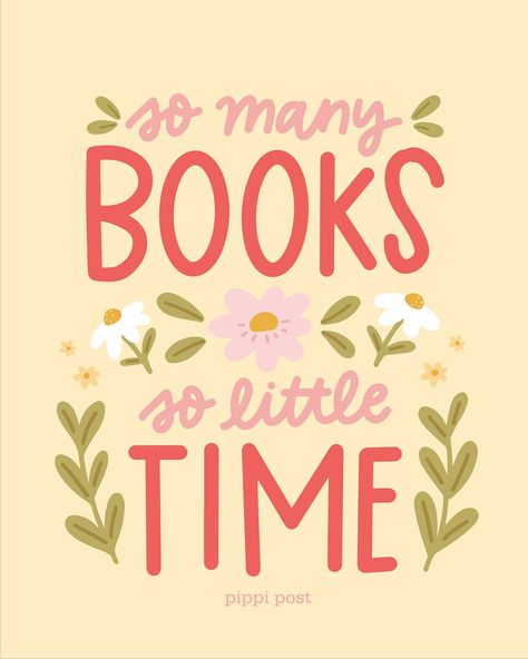 Anyone else feel this way!? 🫠 So many books I want to read, with so little time 😅 I did manage to sneak in @authorsarahadams new book - The Rule Book - and it did not disappoint! ⭐️⭐️⭐️⭐️⭐️ Have you read it yet?? #pippipostquotes #somanybookssolittletime #bookishmerch #booksbooksbooks #booklover #bookaddict #bookmerch So Many Books So Little Time, In My Reading Era, Bookish Things Book Lovers, Read Books Quotes, Reading Quotes Aesthetic, Book Reading Quotes, Quotes About Reading Books, Book Widget, In My Kindle Era