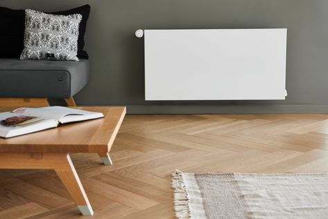 Hudevad Radiator Design Radiators Living Room, Brochure Size, Flat Panel Radiators, Designer Radiator, Ral Colours, Tailored Design, Modern Technology, Danish Modern, Danish Design