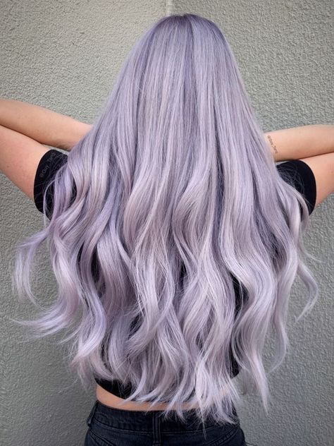 Pastel Purple Hair, Lavender Hair Colors, Light Purple Hair, Cute Hair Colors, Guy Tang, Lilac Hair, Hair Color Pastel, Lavender Hair, Hair Color Purple